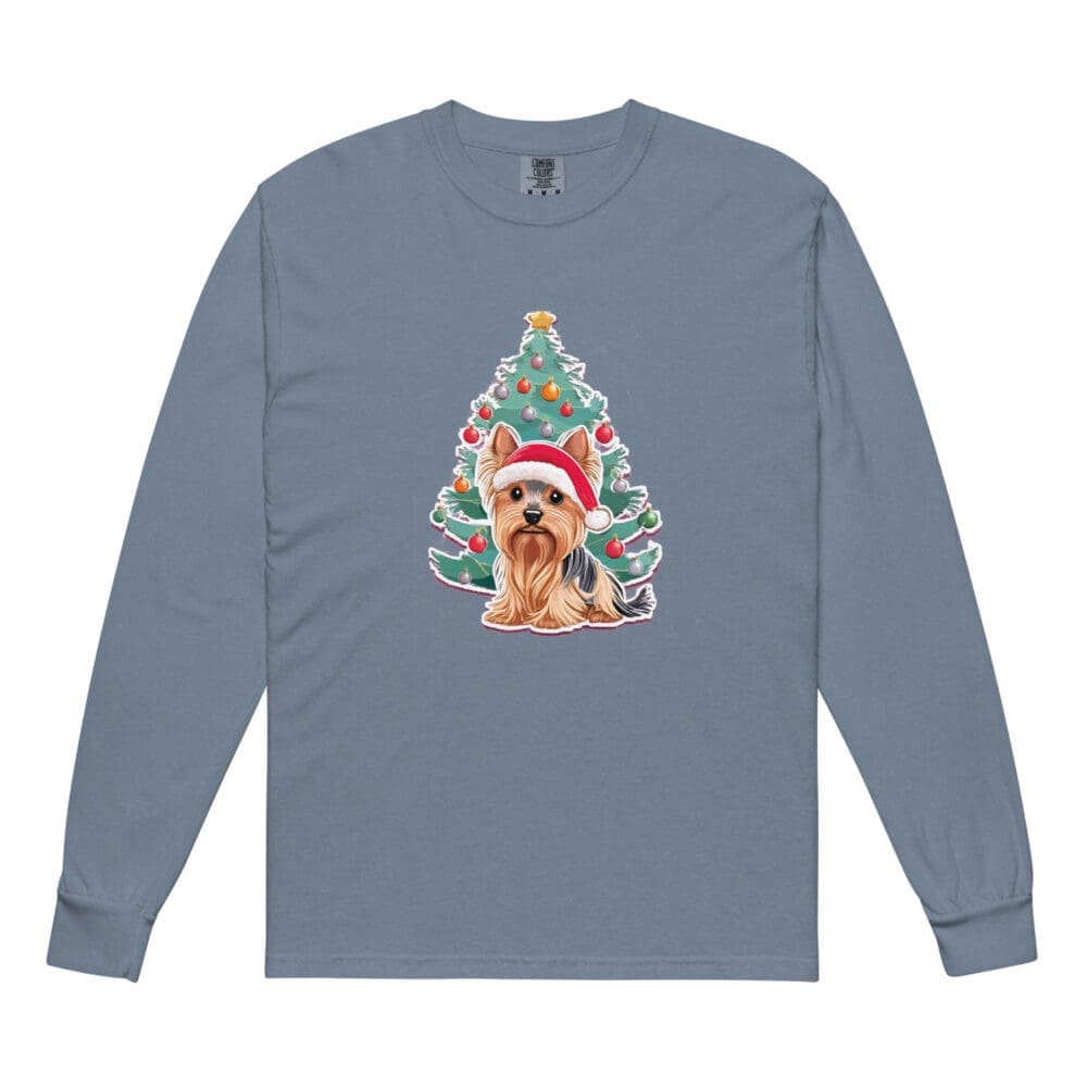 Yorkie Christmas Cheer Long Sleeve