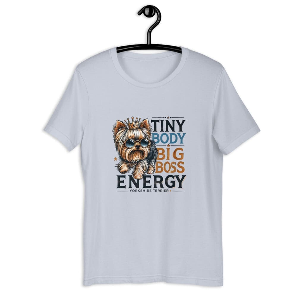 Tiny Body, Big Boss Energy Unisex T-Shirt - Image 3