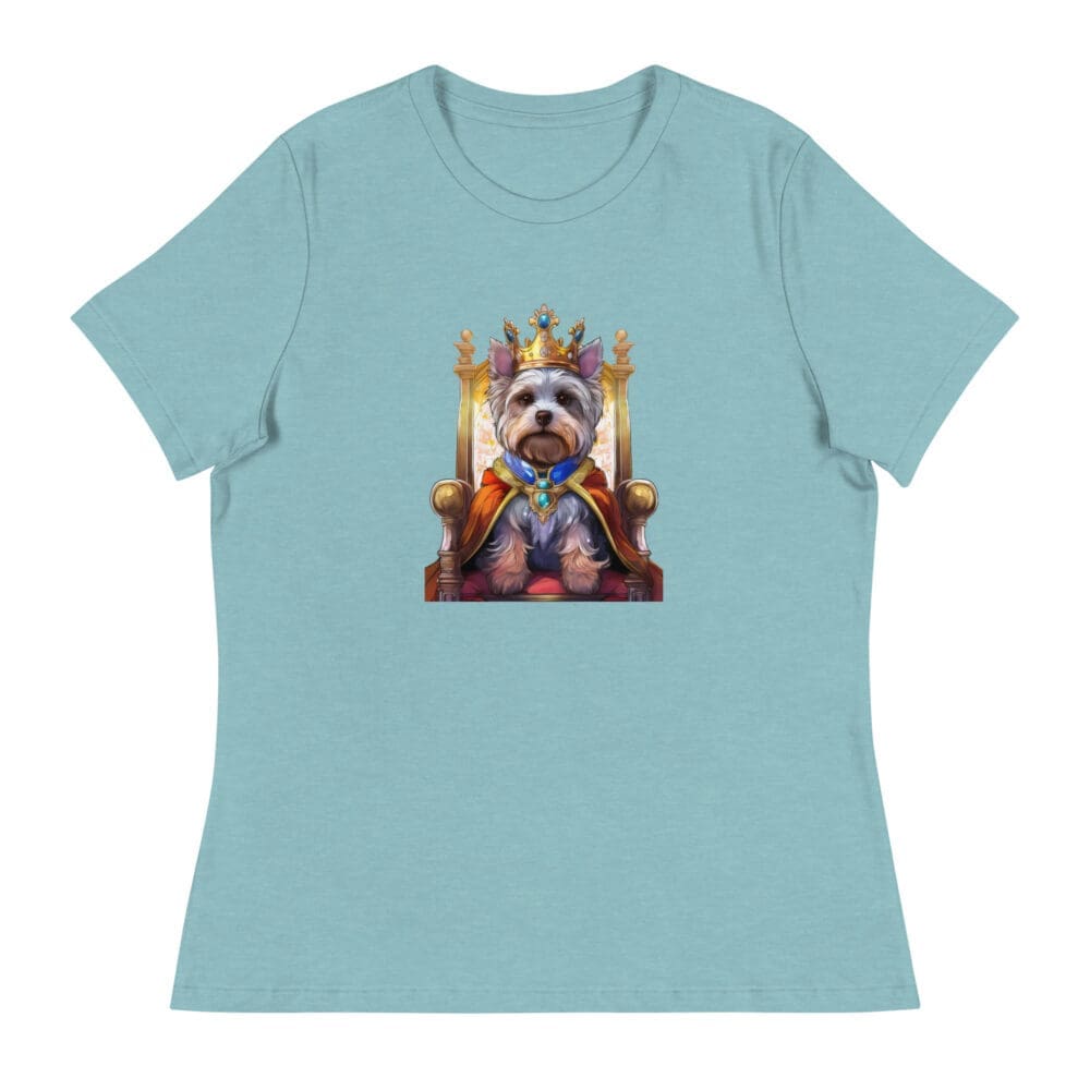 Yorkie Royalty Women's Relaxed T-Shirt - Image 20