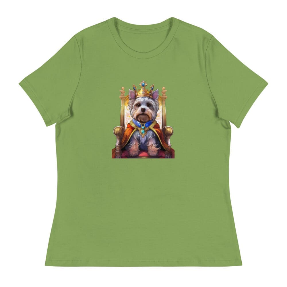 Yorkie Royalty Women's Relaxed T-Shirt - Image 16