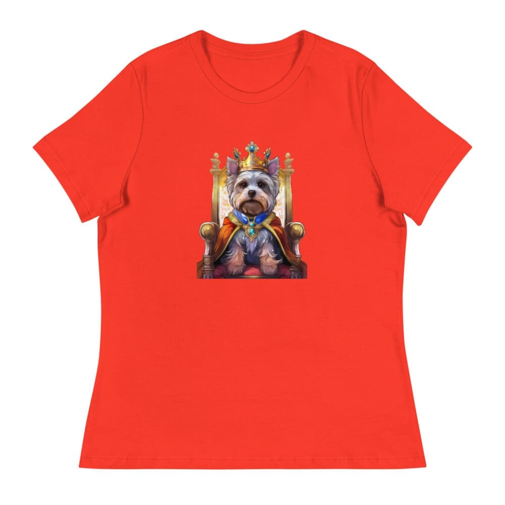 Yorkie Royalty Women's Relaxed T-Shirt - Image 8